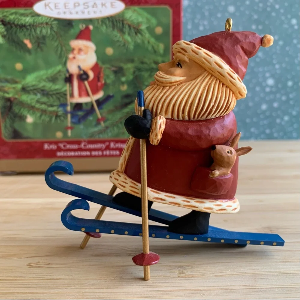 Hallmark Keepsake Ornament * Kris “Cross-Country” Kringle * 2000